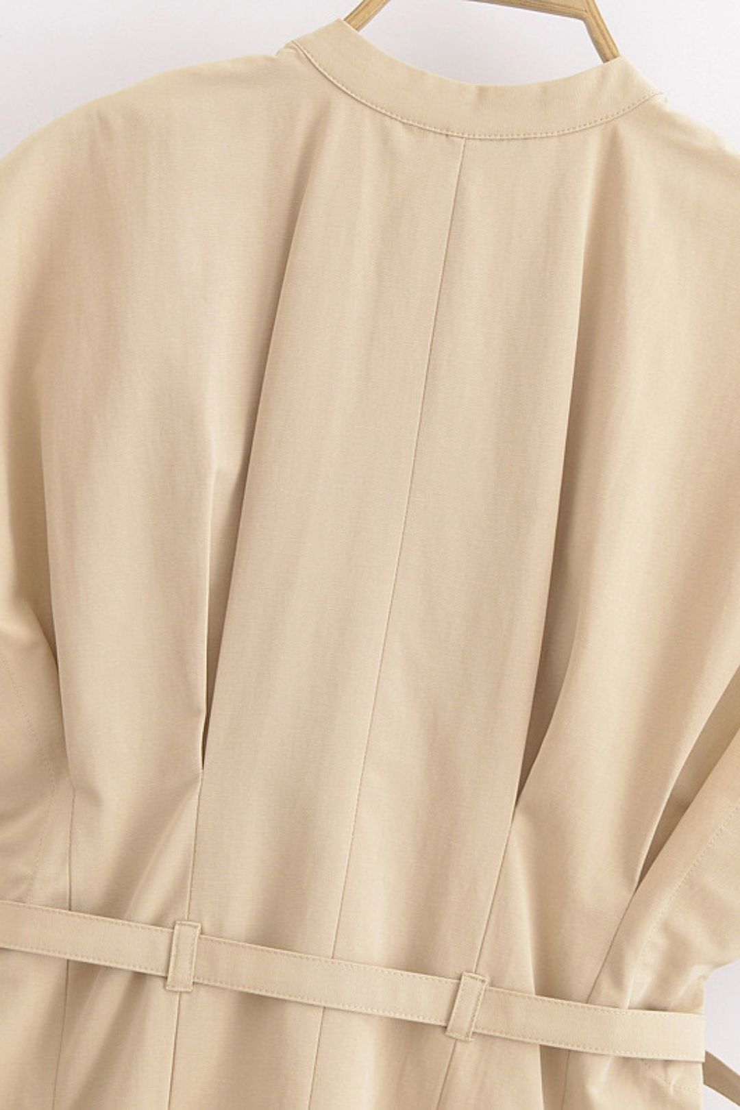 New Summer Women's Pleated Short Belted Dress