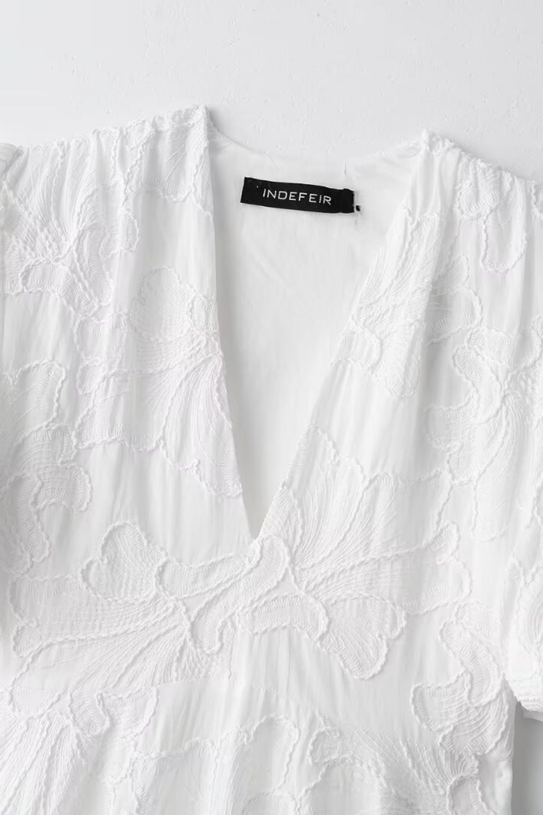 Fluffy Puff Sleeve Mini Dress