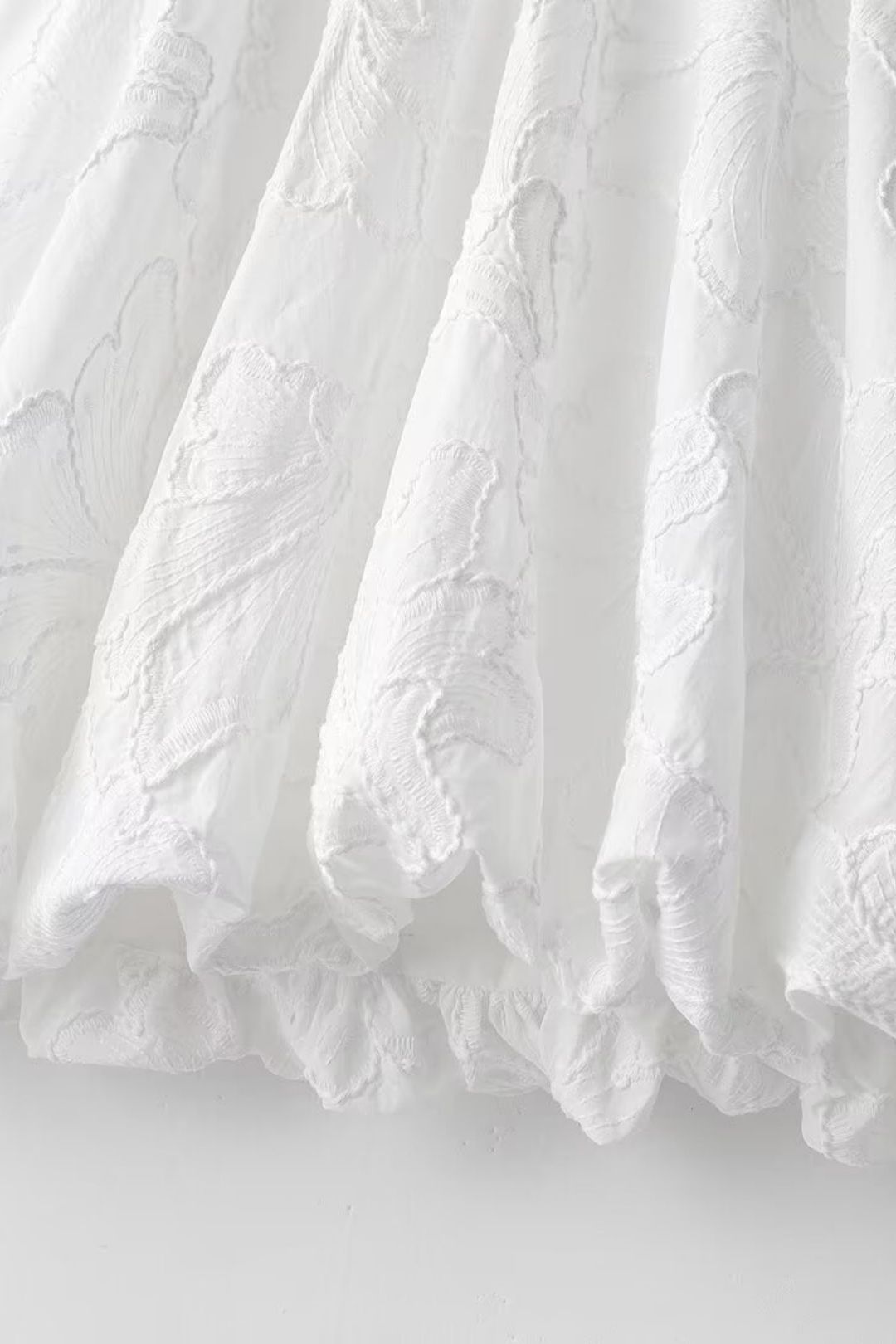 Fluffy Puff Sleeve Mini Dress