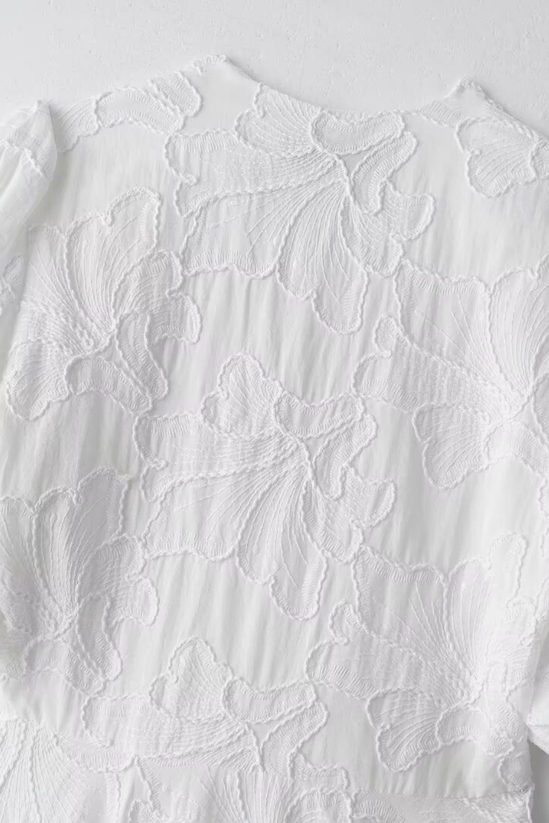 Fluffy Puff Sleeve Mini Dress