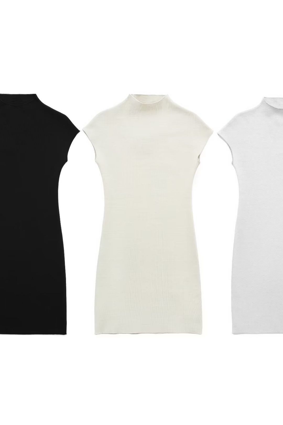 Round Neck Sleeveless Pot Neck Slim