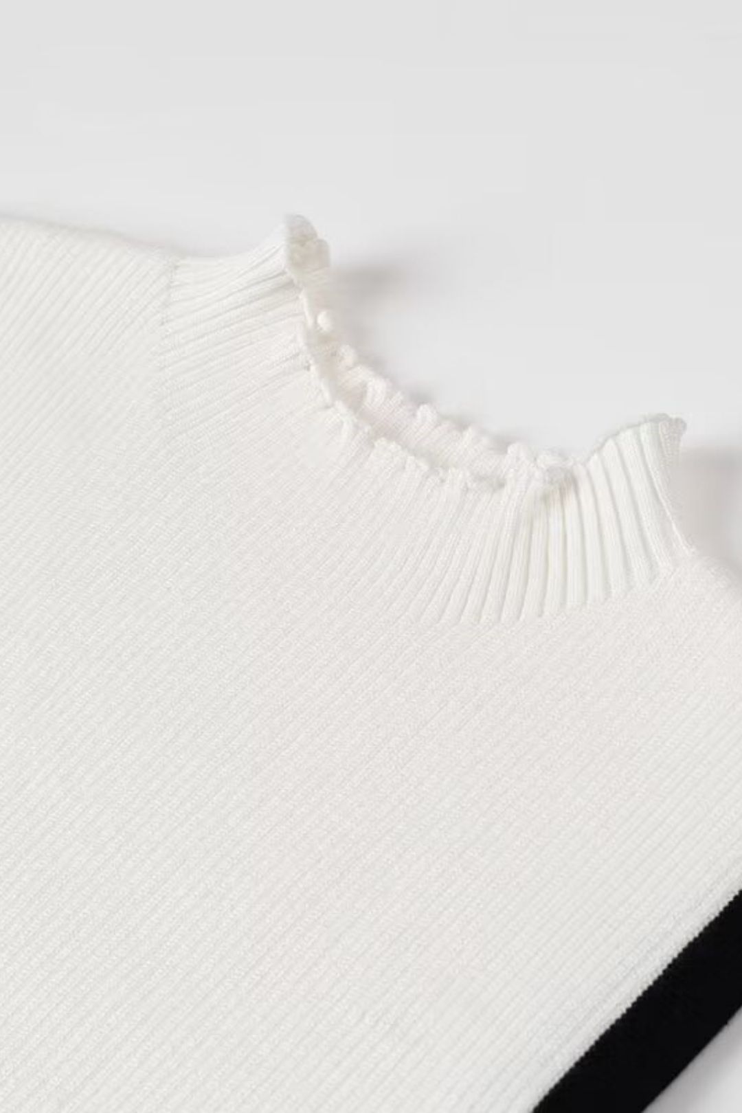 Round Neck Slim Casual Knitted Sweater Sleeveless Dress Short Skirt