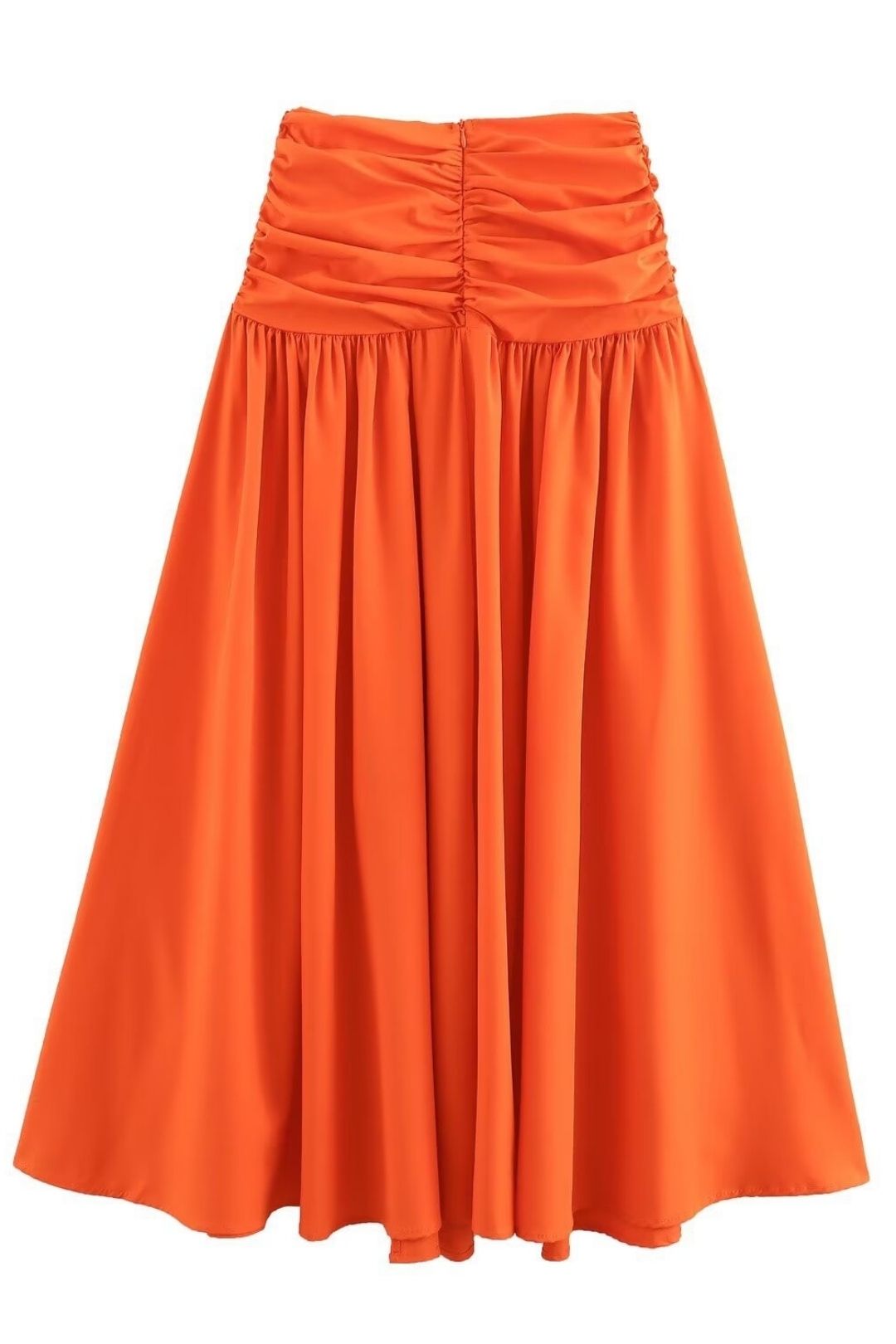 Long Sleeve Tube Top Short Top Split Skirt Suit