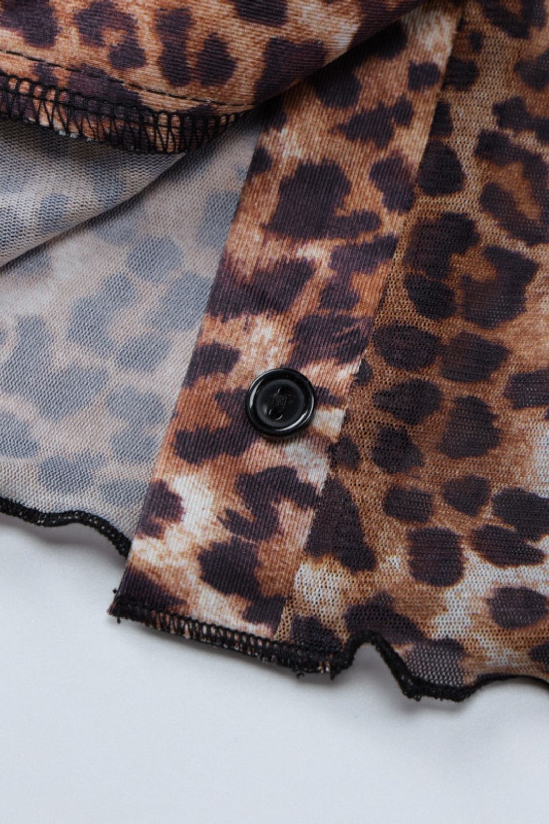 Printed Cardigan Bobby Long Sleeve Top Slim Shorts Suit