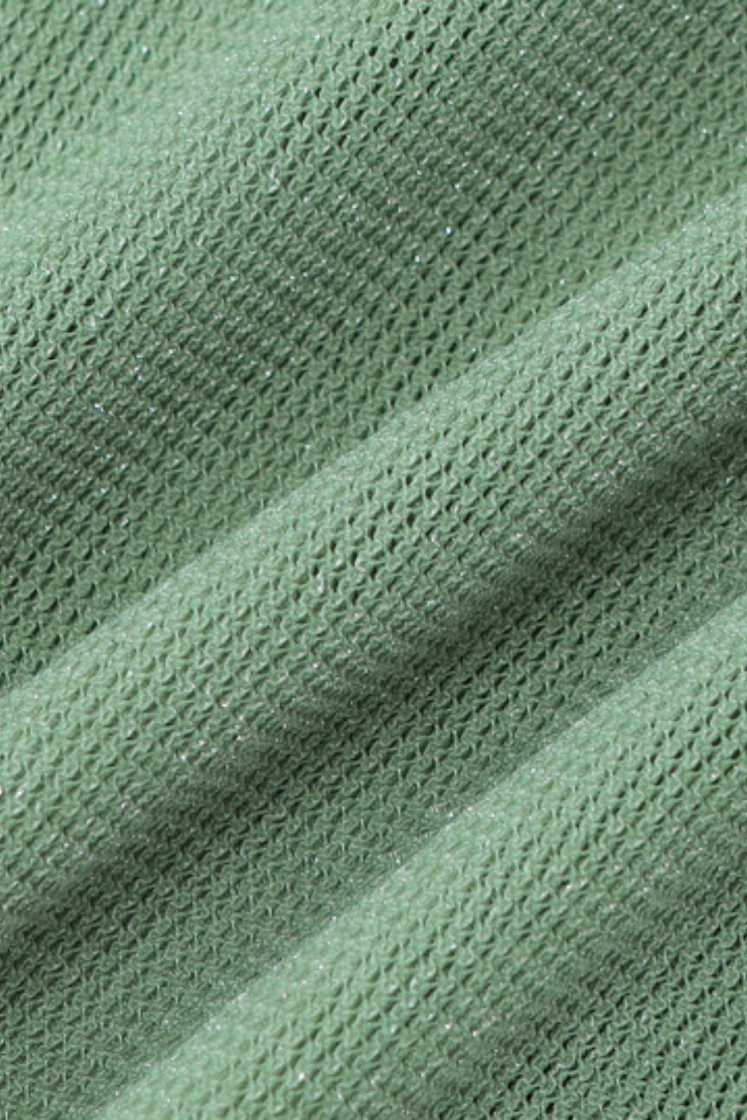 Midriff-baring Tops Slim Pleated Skirt Suits