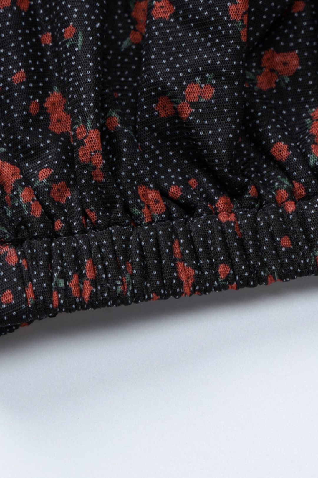 Sexy U-neck Crop Tops Slim See-through Skirt Suits