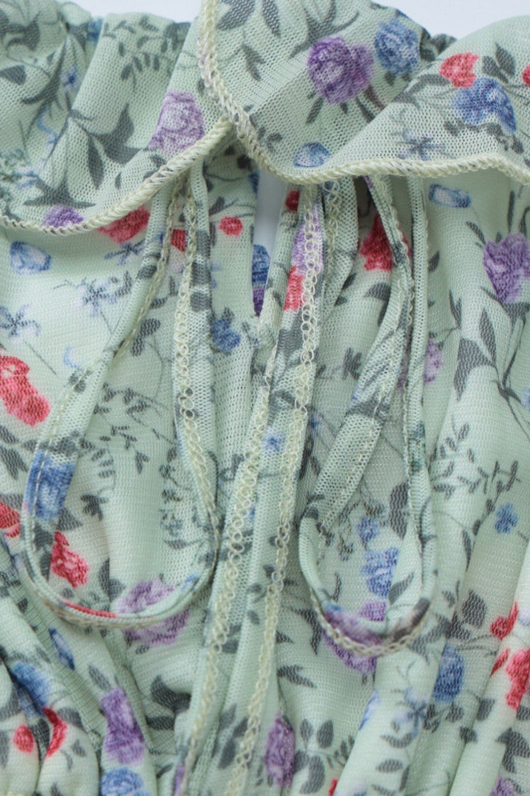 Sexy U-neck Crop Tops Slim See-through Skirt Suits