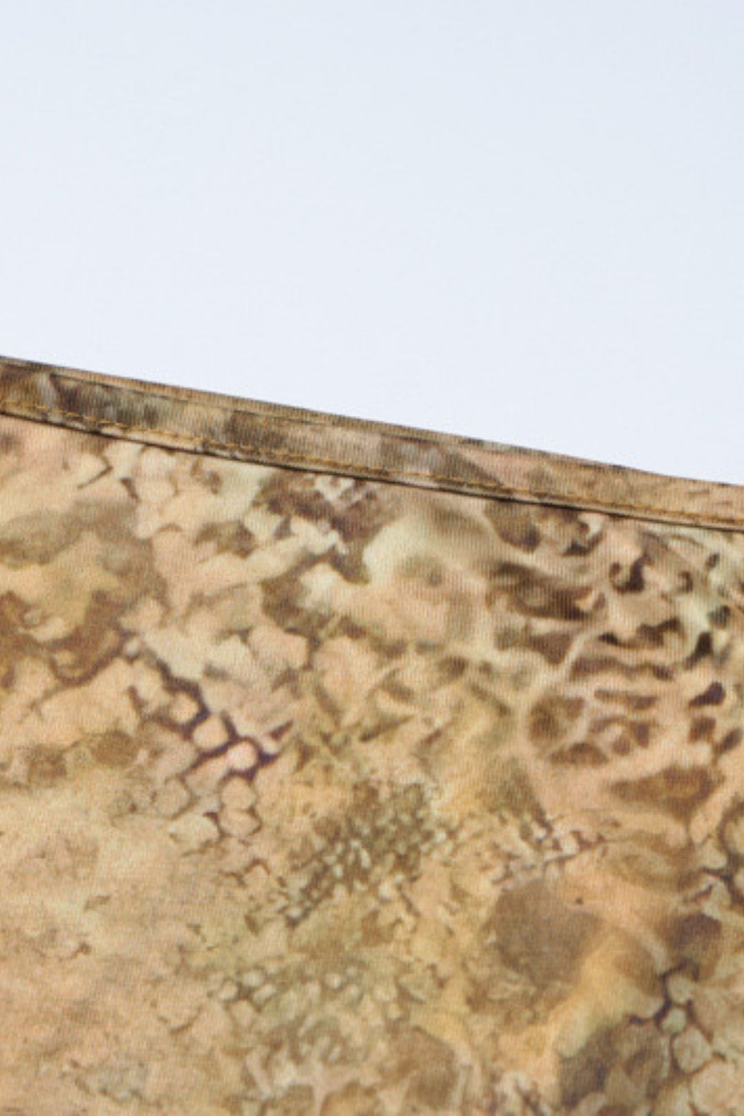 Printed Sexy Tube Top Slim Lace Up Skirt Suit