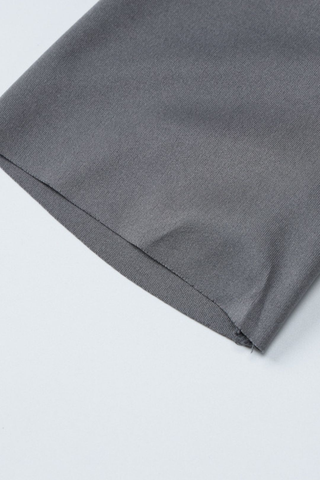 One-shoulder Short-sleeved Tops Slim Trousers Suit