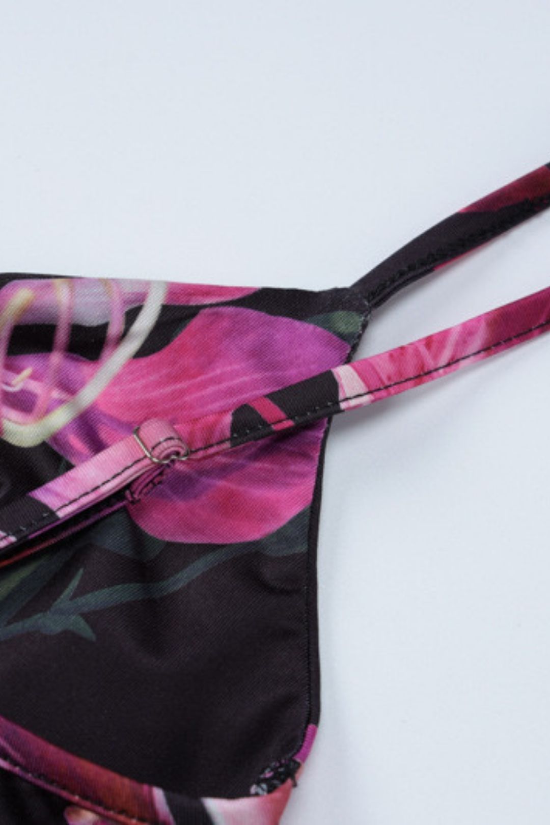 Print Sexy V-neck Vest Slim Skirt Suit