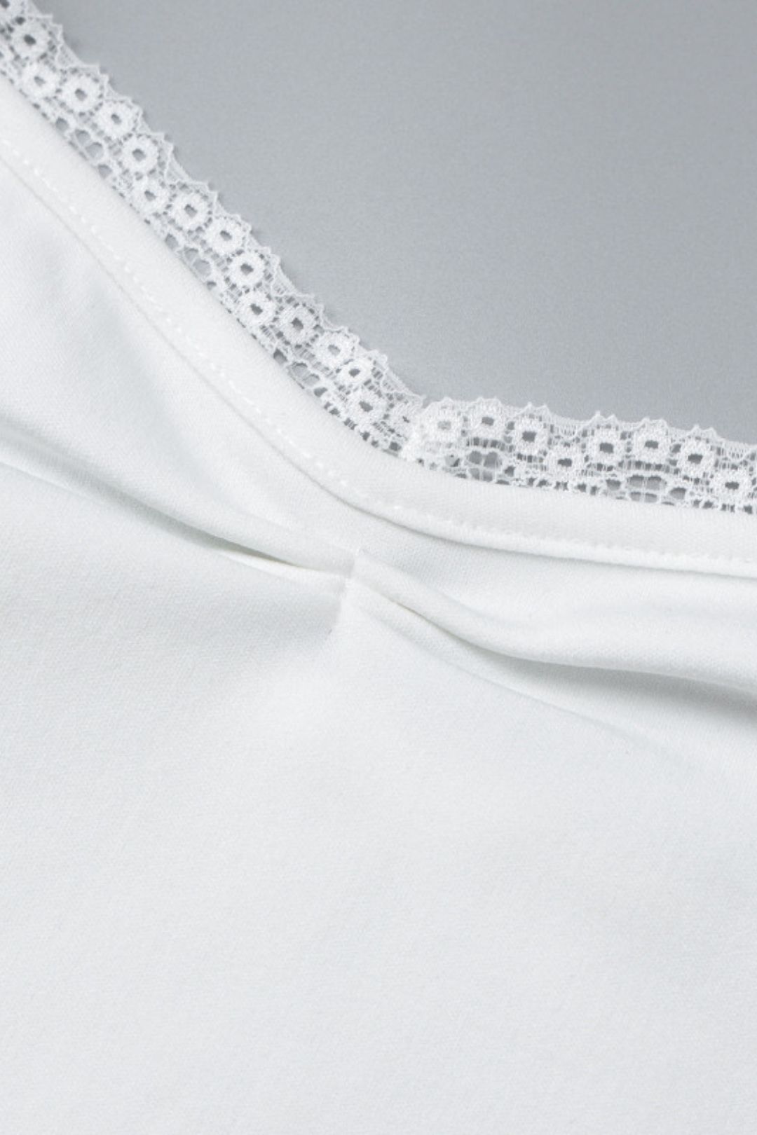 Neck Tie Tube Top Slim Fit Lace Splicing Skirt Suit