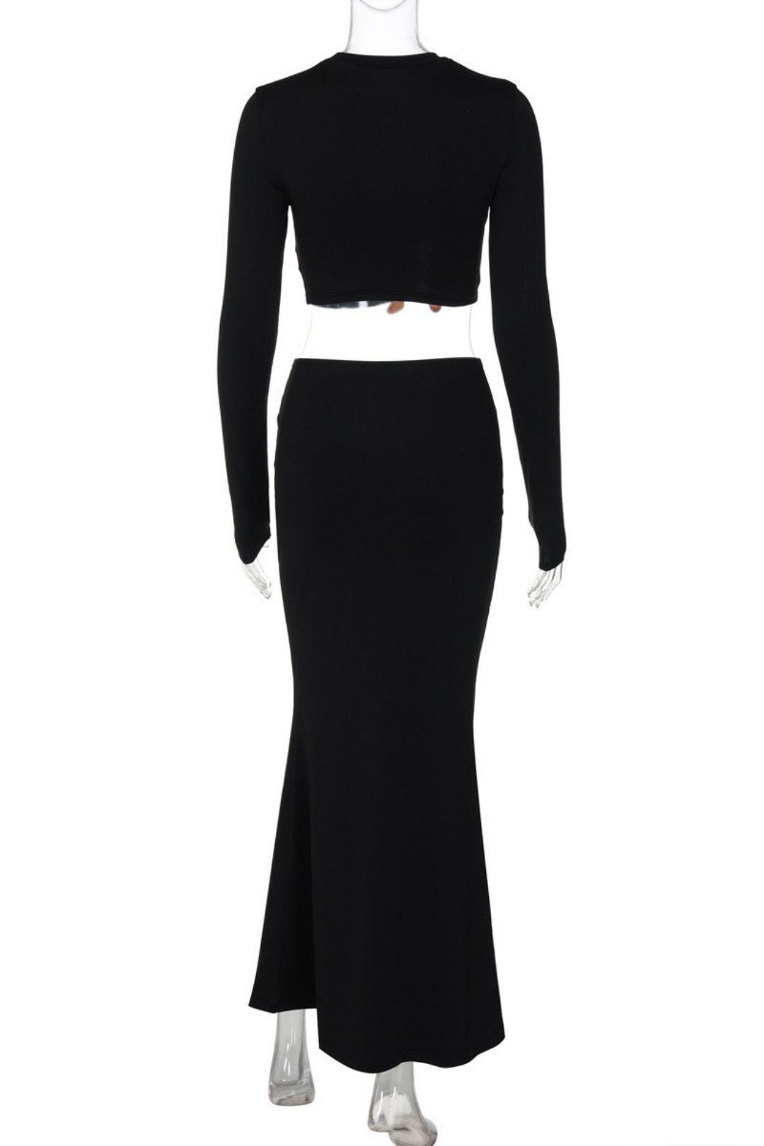 Long-sleeved Tops Slim Skirt Suit