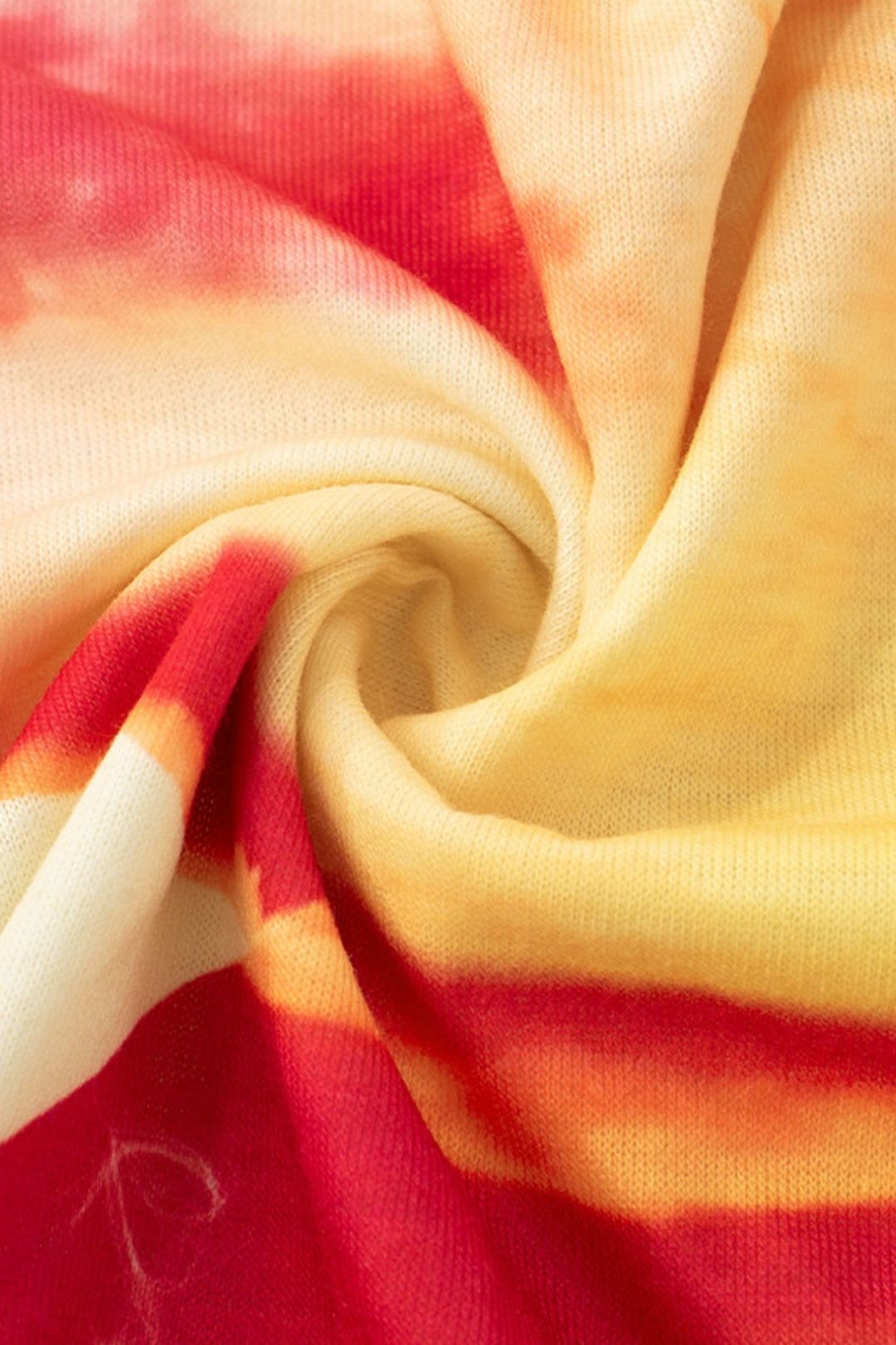 Round Neck Long-sleeved Navel Top And Half-length Skirt Printed Suit