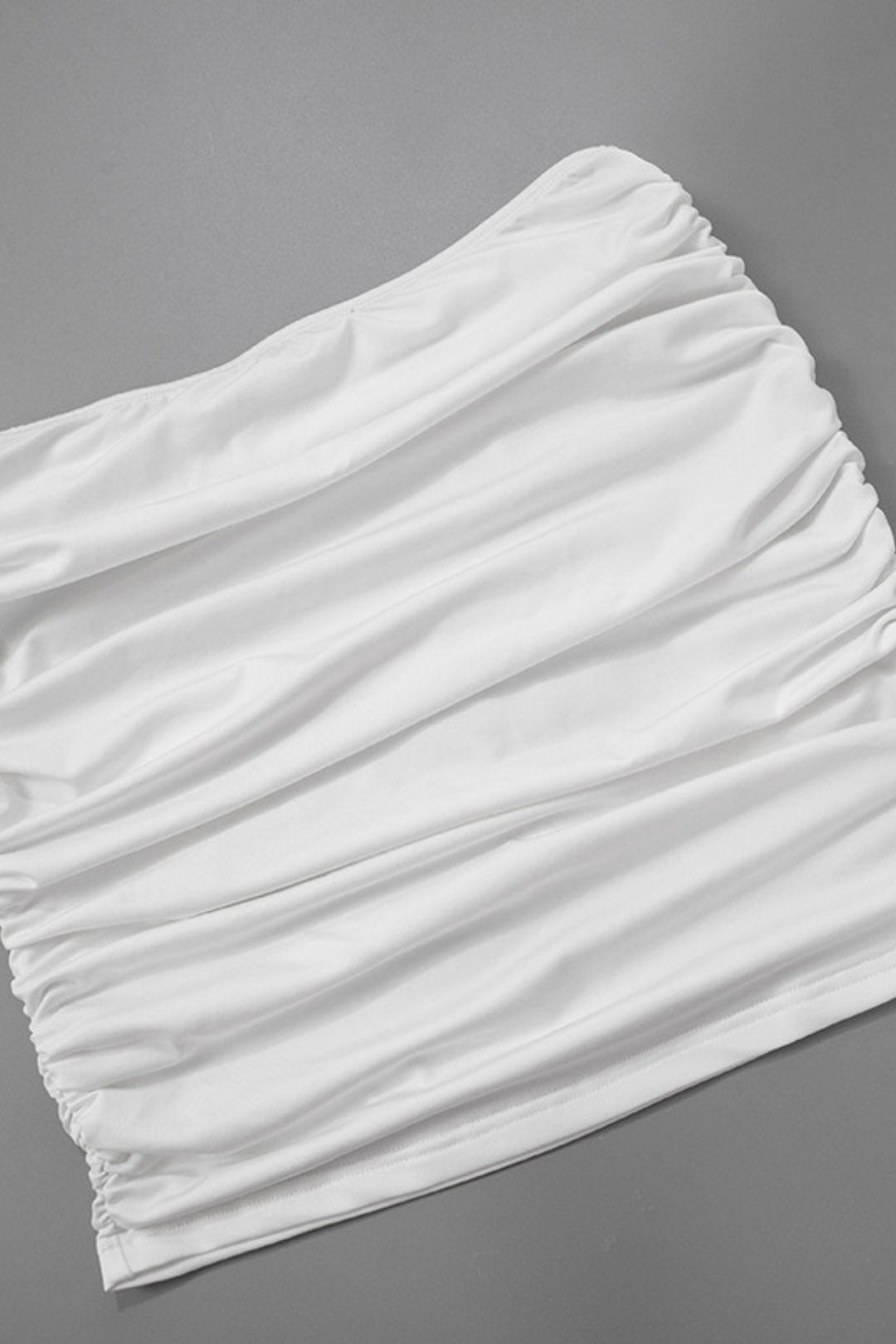 Sleeveless Pleated Vest Top Slim Skirt Suit