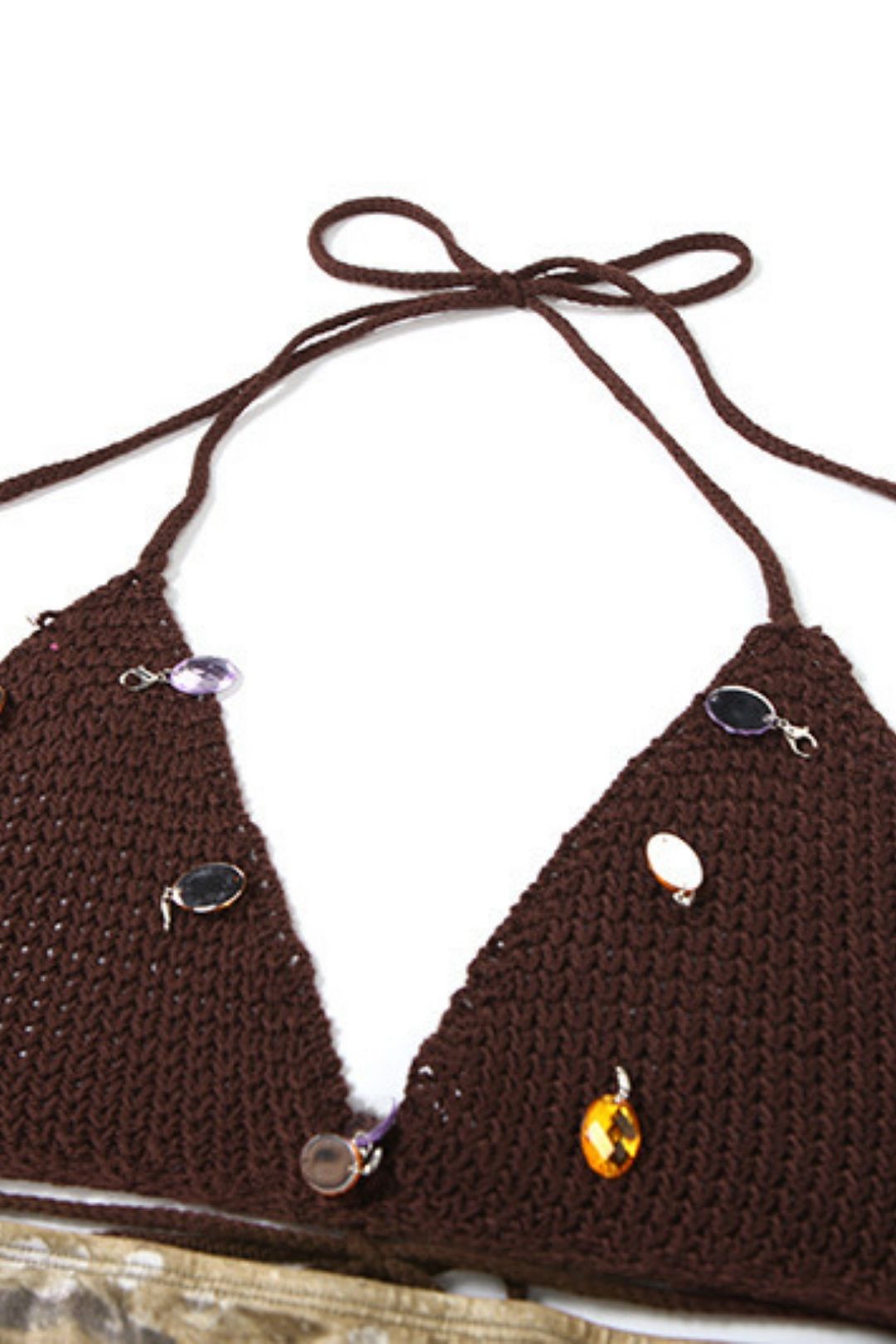 Sexy Backless Small Tube Top High Waist Printed Skirt Suit