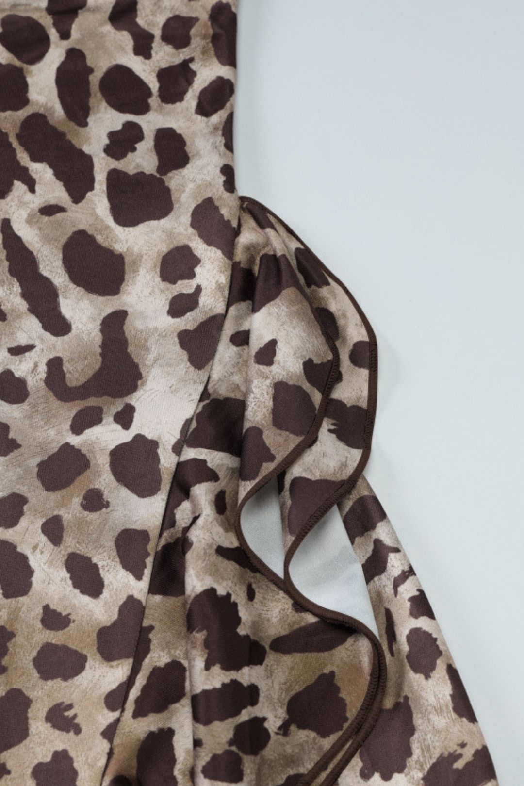 Sexy Hot Girl Printed Tube Top Ruffle