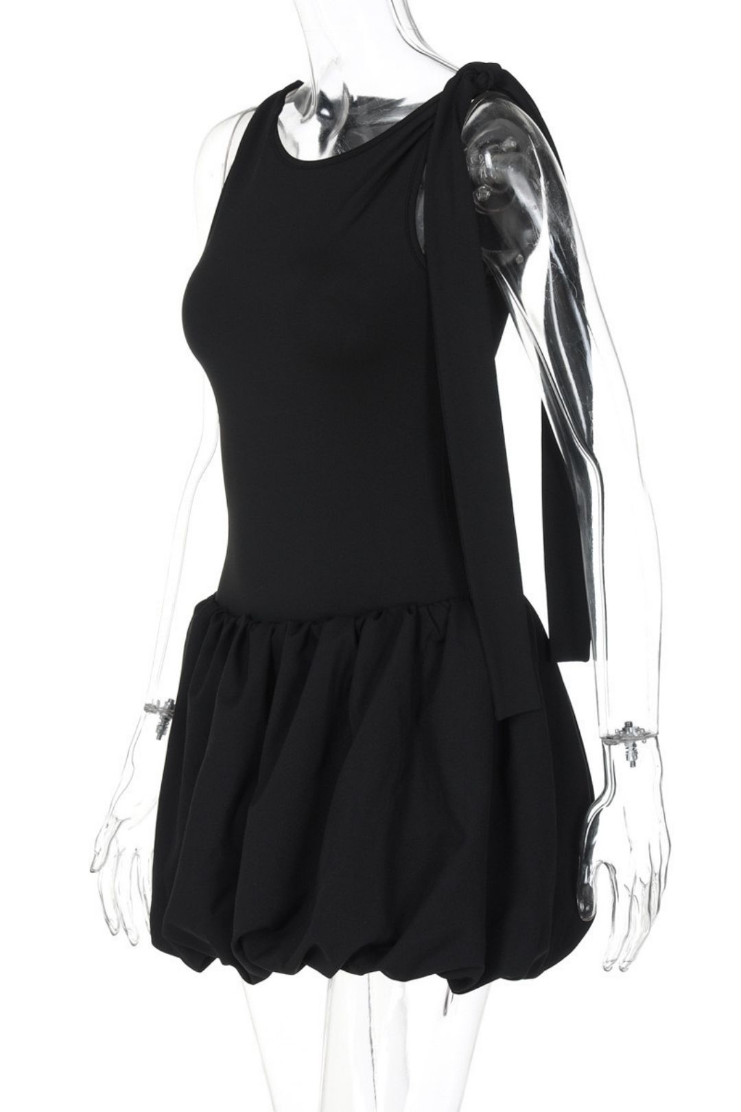 Lace-up Jumpsuit Slim Pleated Skirt Sui