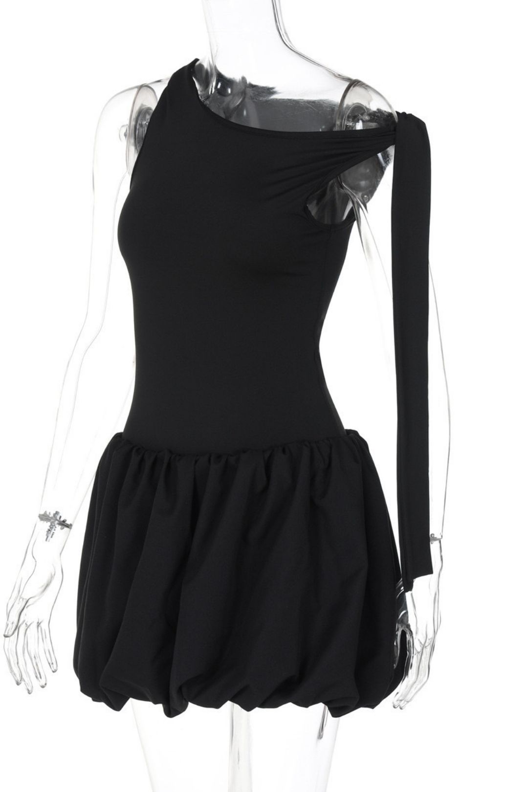 Lace-up Jumpsuit Slim Pleated Skirt Sui