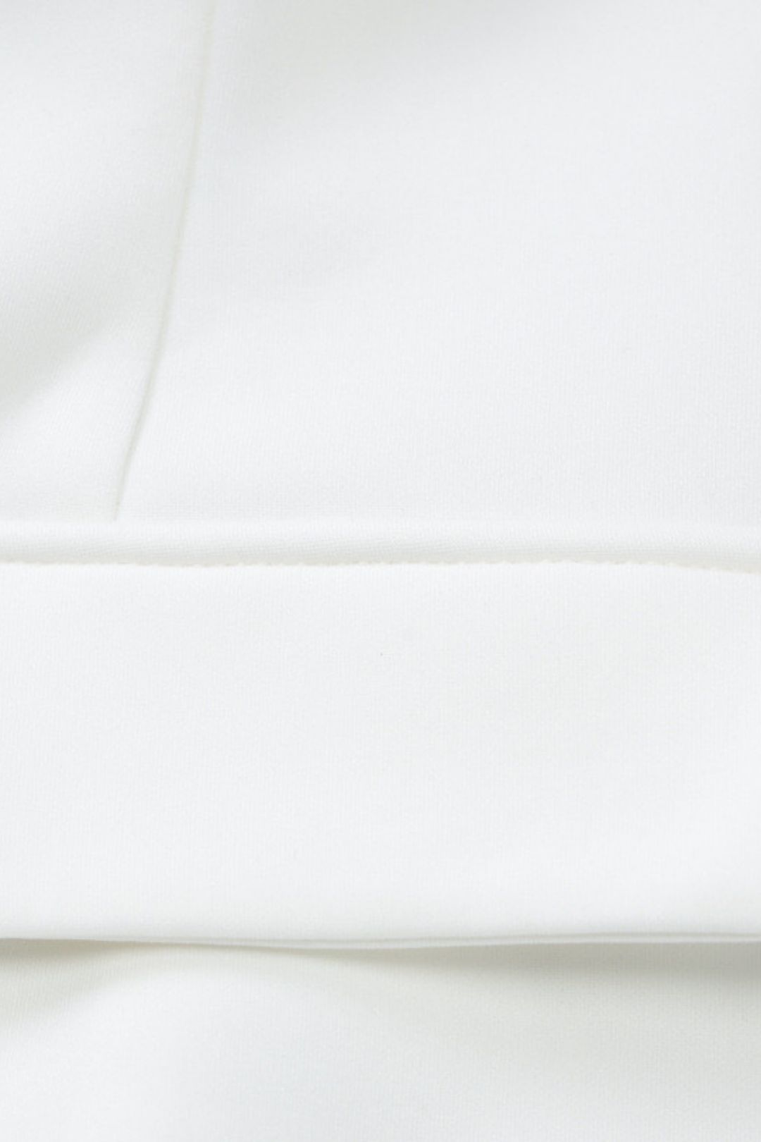 V-neck Back Zipper Solid Color Long-sleeved Dress