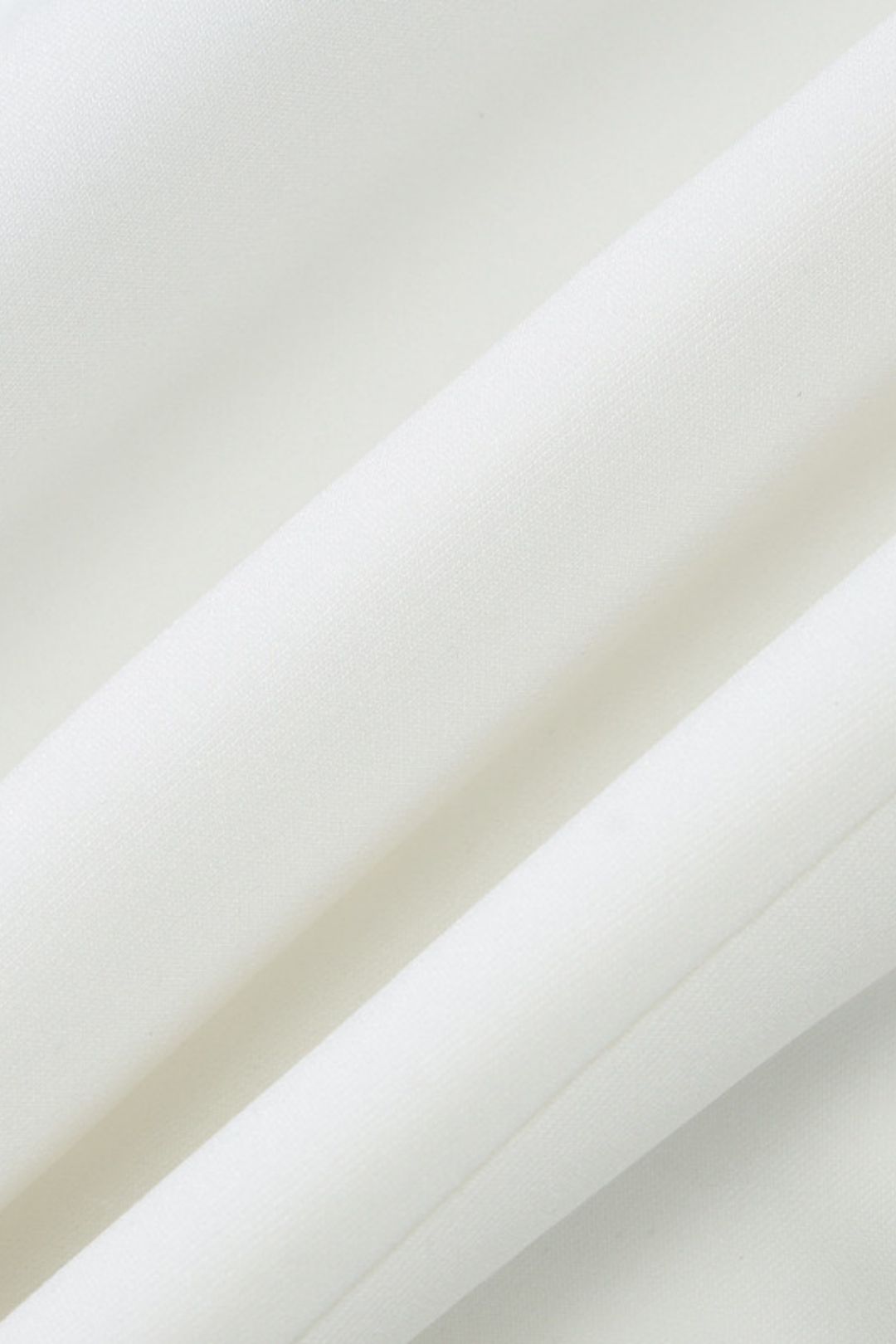 V-neck Back Zipper Solid Color Long-sleeved Dress