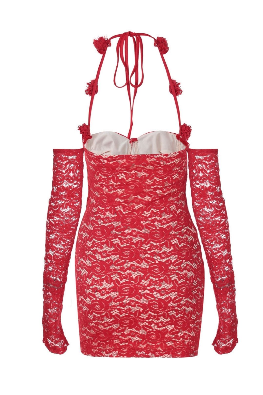 Sexy Tube Top Long-sleeved Hip Dress