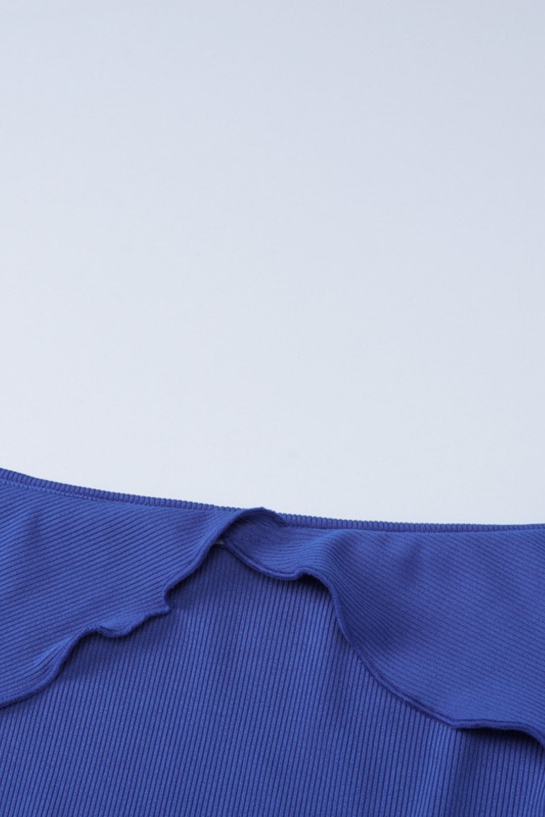 Slim Ruffled Hip-covering Off-shoulder Long-sleeved Dress