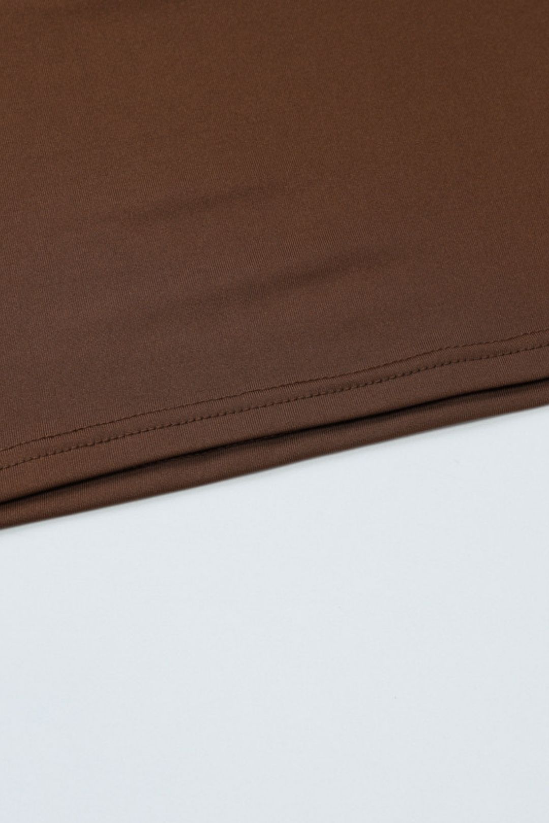 Long-sleeved Tops Slim-fitting Lace-up Three-quarter Pants Suit