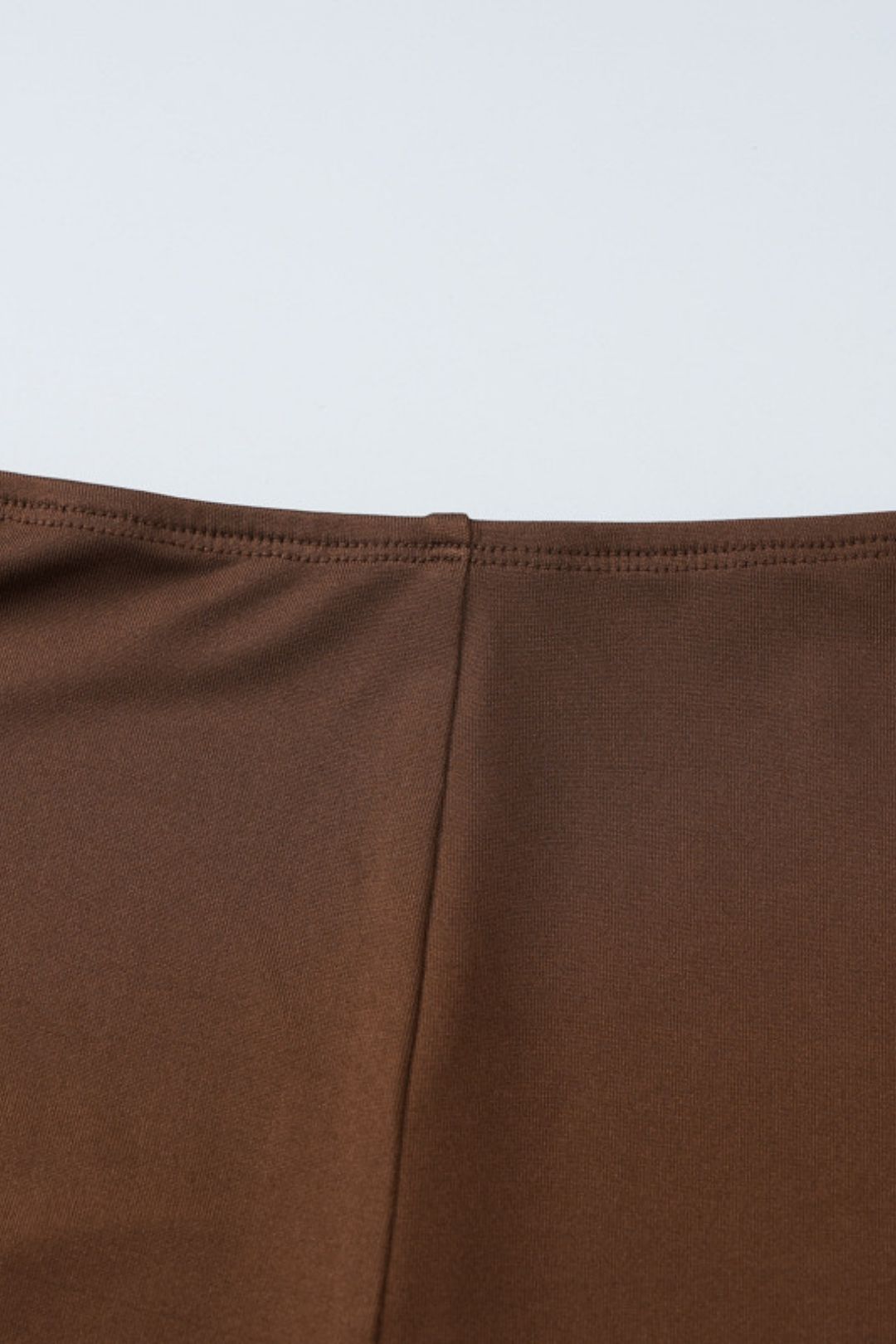 Long-sleeved Tops Slim-fitting Lace-up Three-quarter Pants Suit