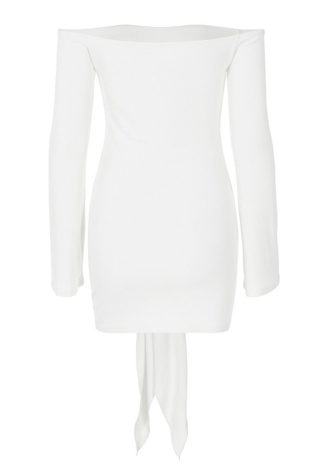 Sexy Slim-fitting Hip-covering Long-sleeved Dress