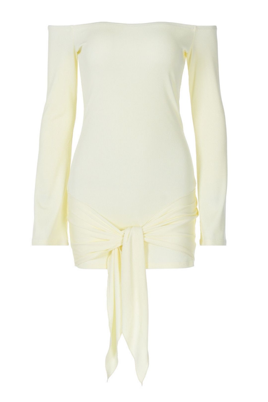 Sexy Slim-fitting Hip-covering Long-sleeved Dress