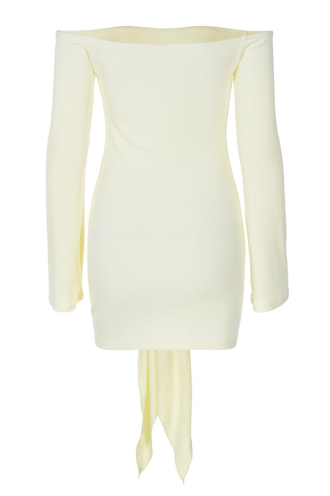 Sexy Slim-fitting Hip-covering Long-sleeved Dress