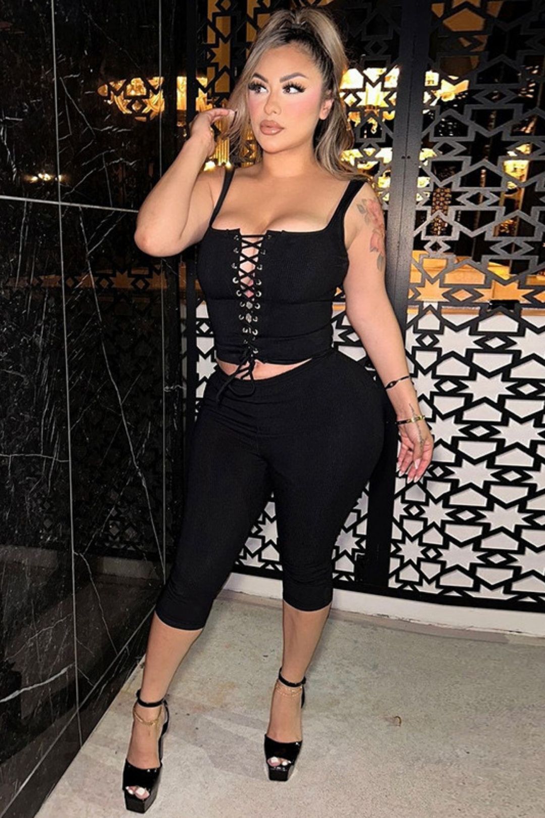 Small Vest Slim Solid Color Shorts Suit