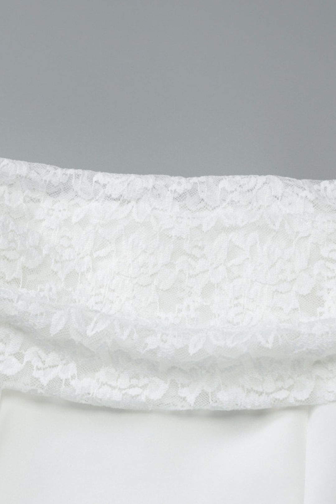 Sexy Slim One-shoulder Lace Stitching Long-sleeved Dress