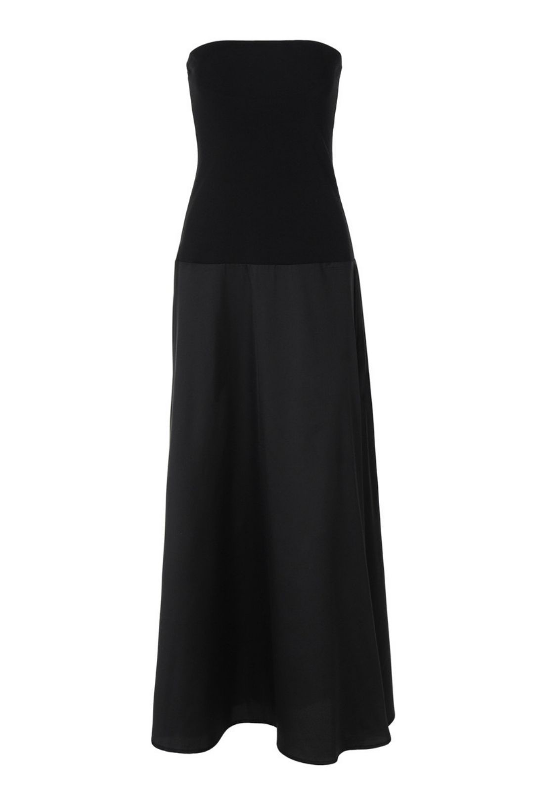 Sexy Temperament Strapless Dress Slim-fitting Spliced ​​Dress
