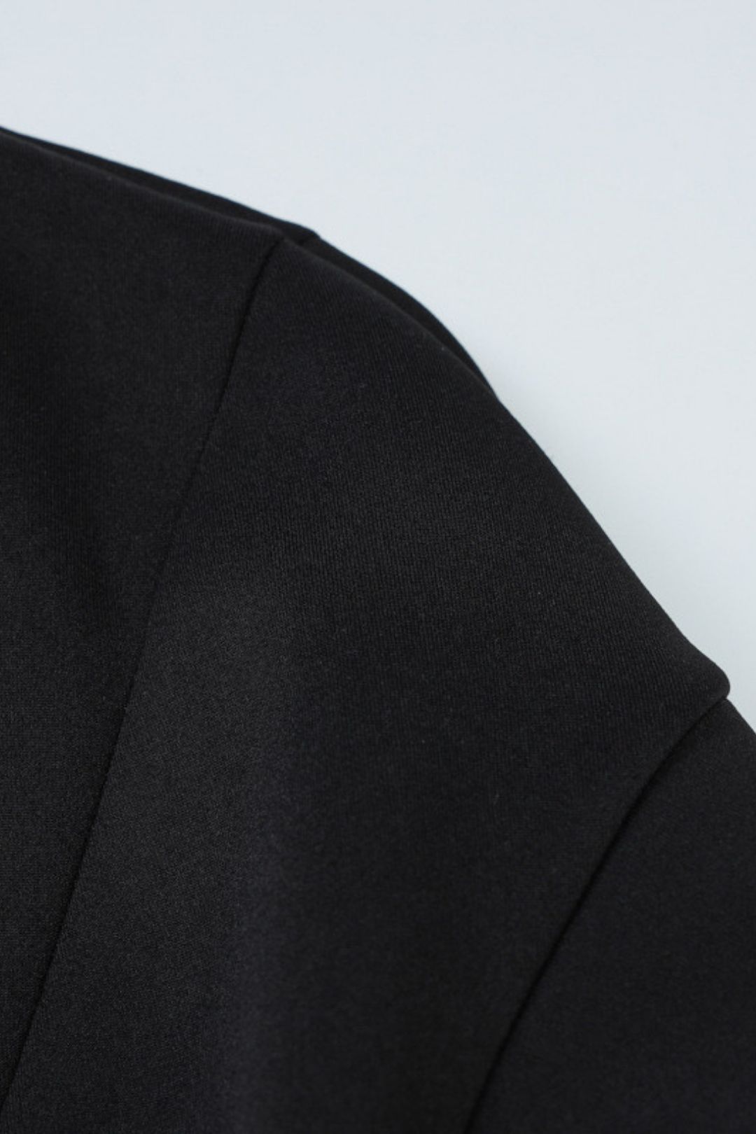 Round Neck Waist Zipper Long Sleeve Dress