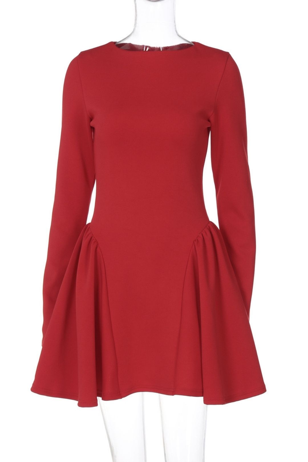 New Slim Solid Color Dress