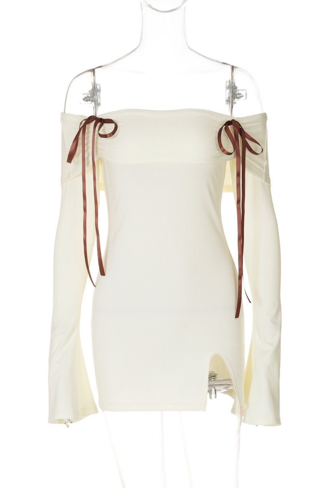 Sexy One-shoulder Slim Slit Dress