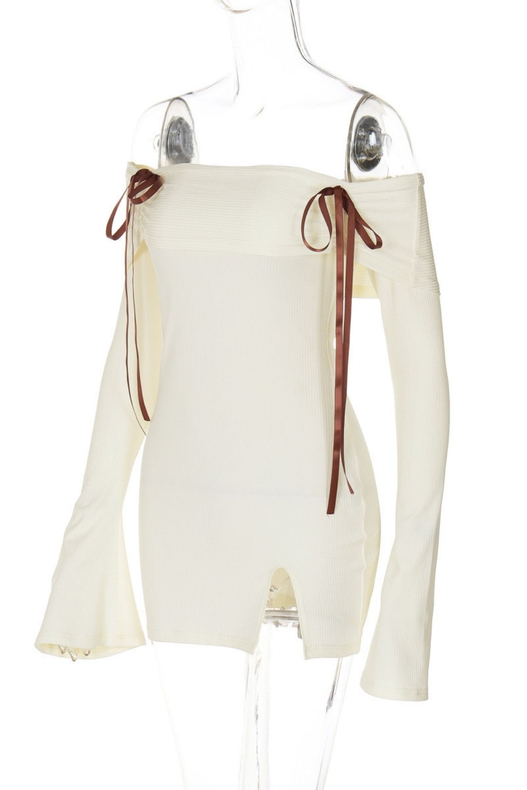 Sexy One-shoulder Slim Slit Dress