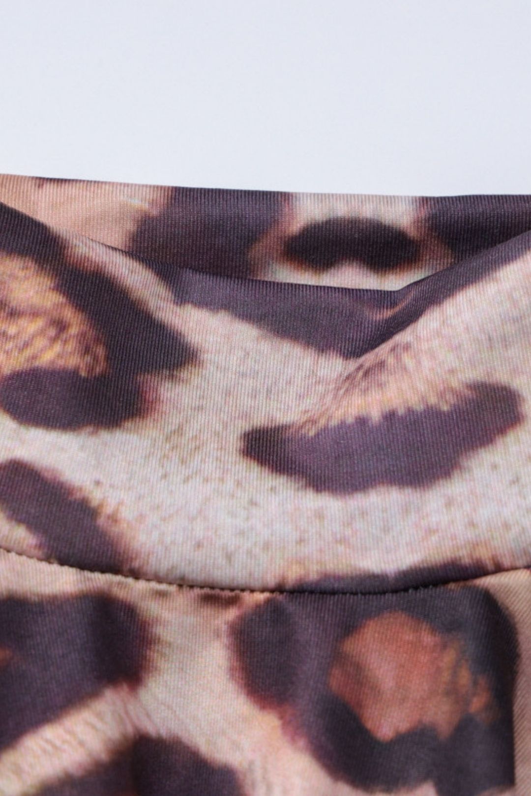 Slim Leopard Print Long-sleeved Dress