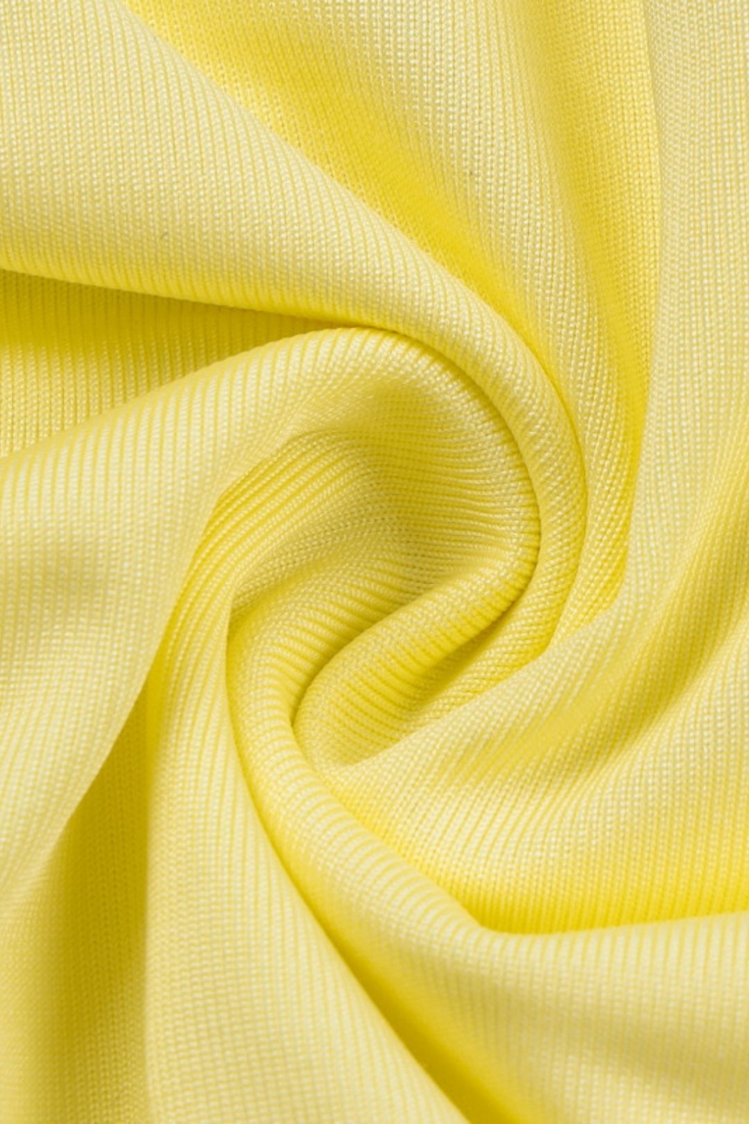 Solid Color Hollow Navel Exposed Lace Hip-covering Dress