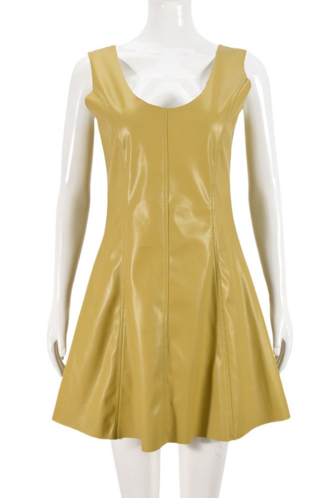 Solid Color Hollow Navel Exposed Lace Hip-covering Dress