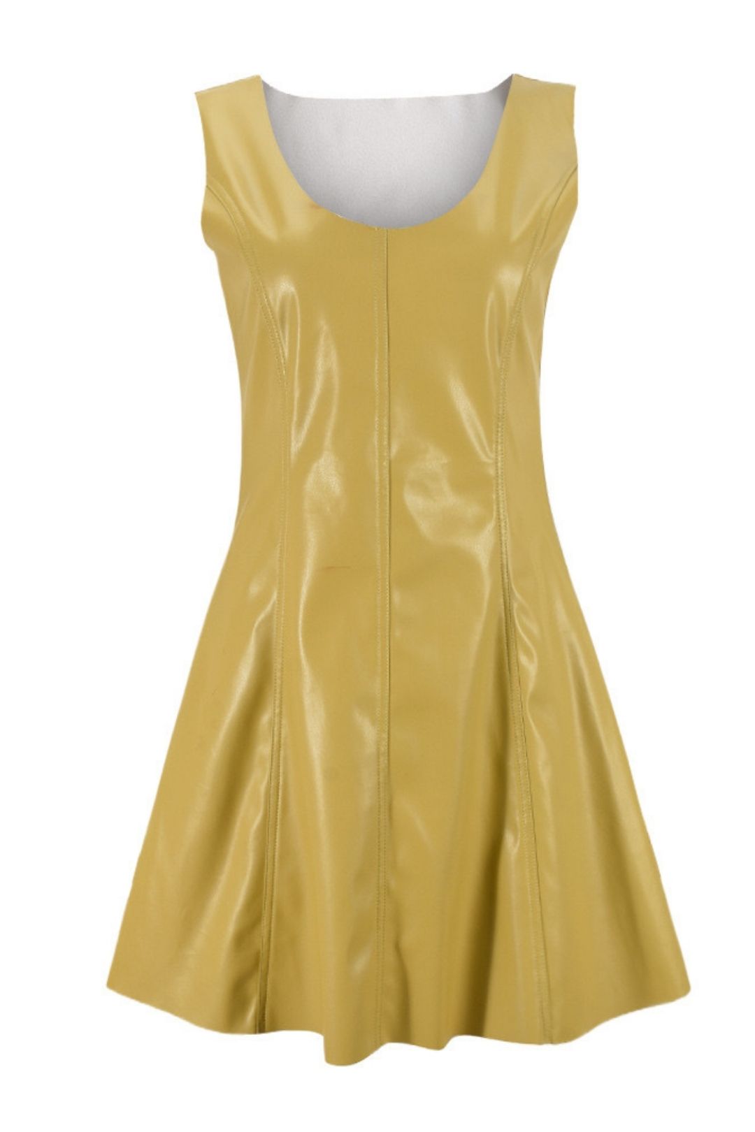 Hot Slim Sleeveless A-Line Dress