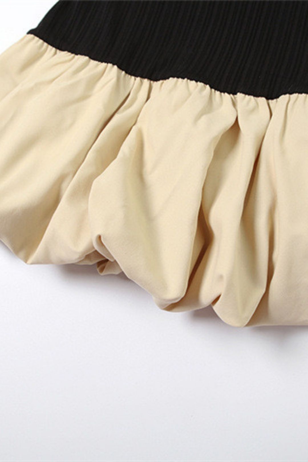 Slim-fitting Tutu Skirt Waist Slimming Long-sleeved Dress