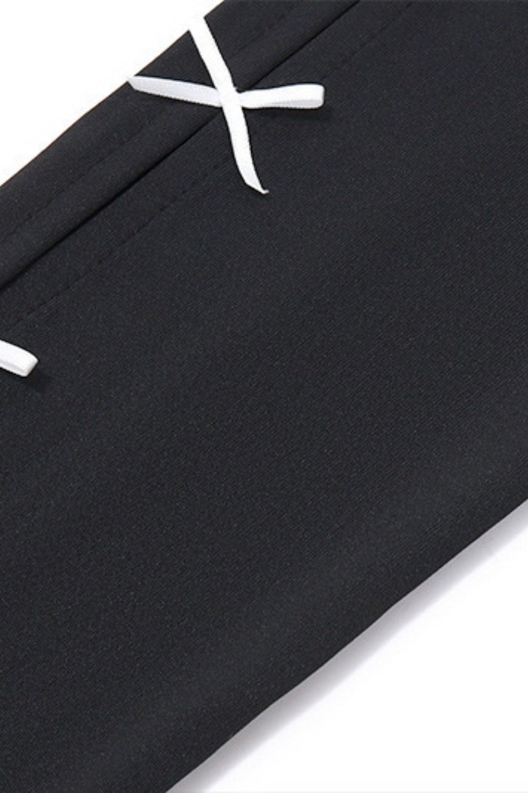 Tie Bell Sleeve Long Sleeve Dress