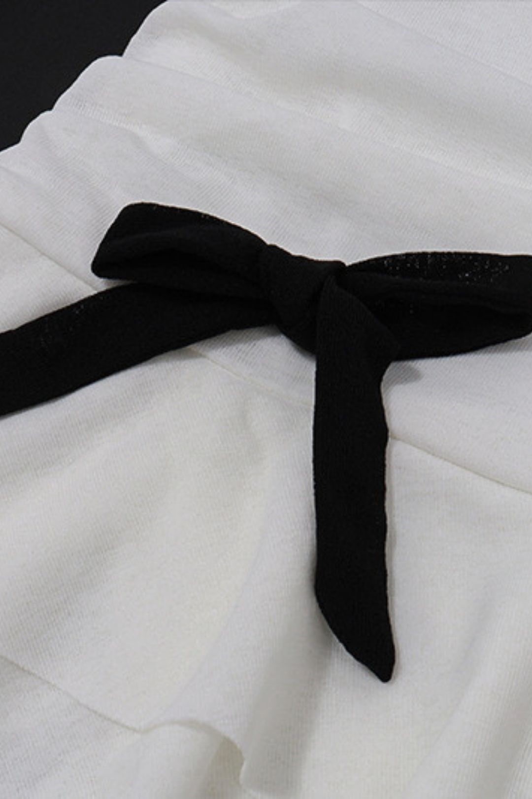 One-line Collar Tube Top Pleated Long-sleeved Lotus Leaf Dress