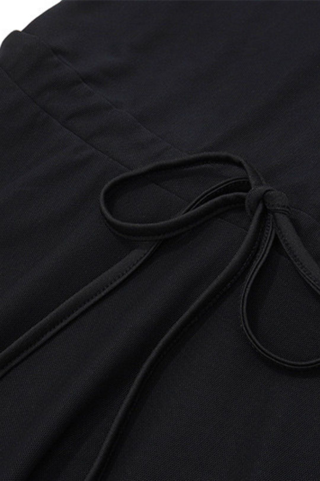 Round Neck Trumpet Long Sleeve Mesh Dress