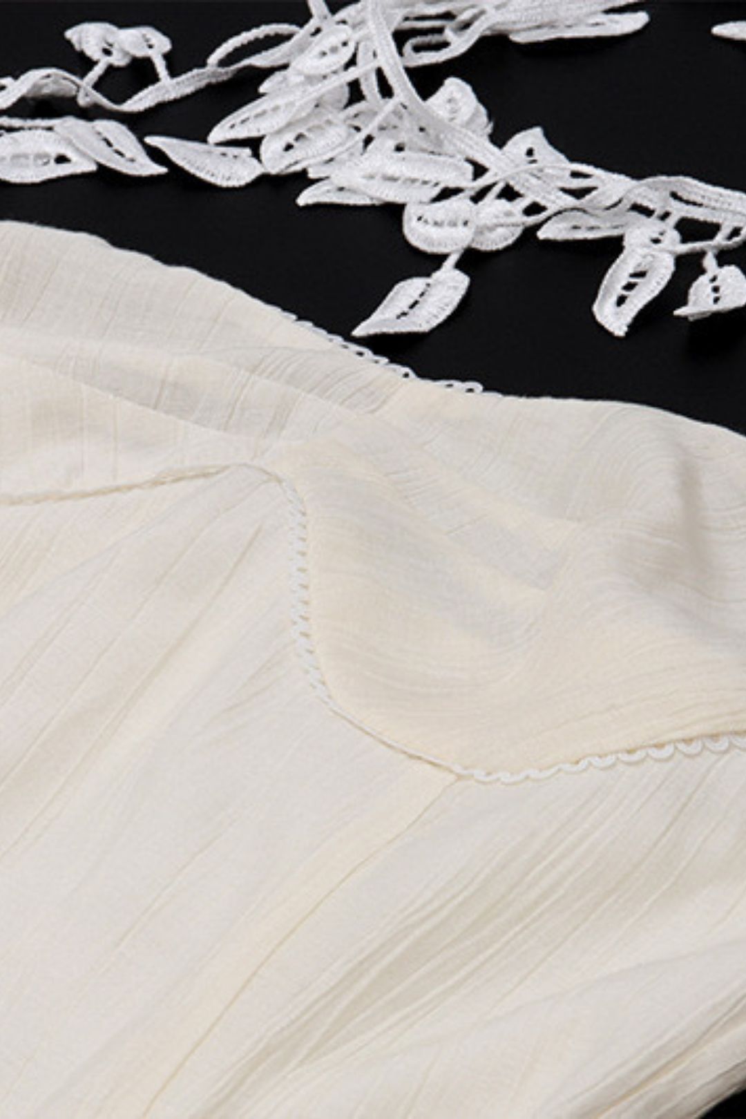 Sexy Pure Desire Tube Top, Backless Straps, Pleated Lotus Leaf Halter Neck Dress