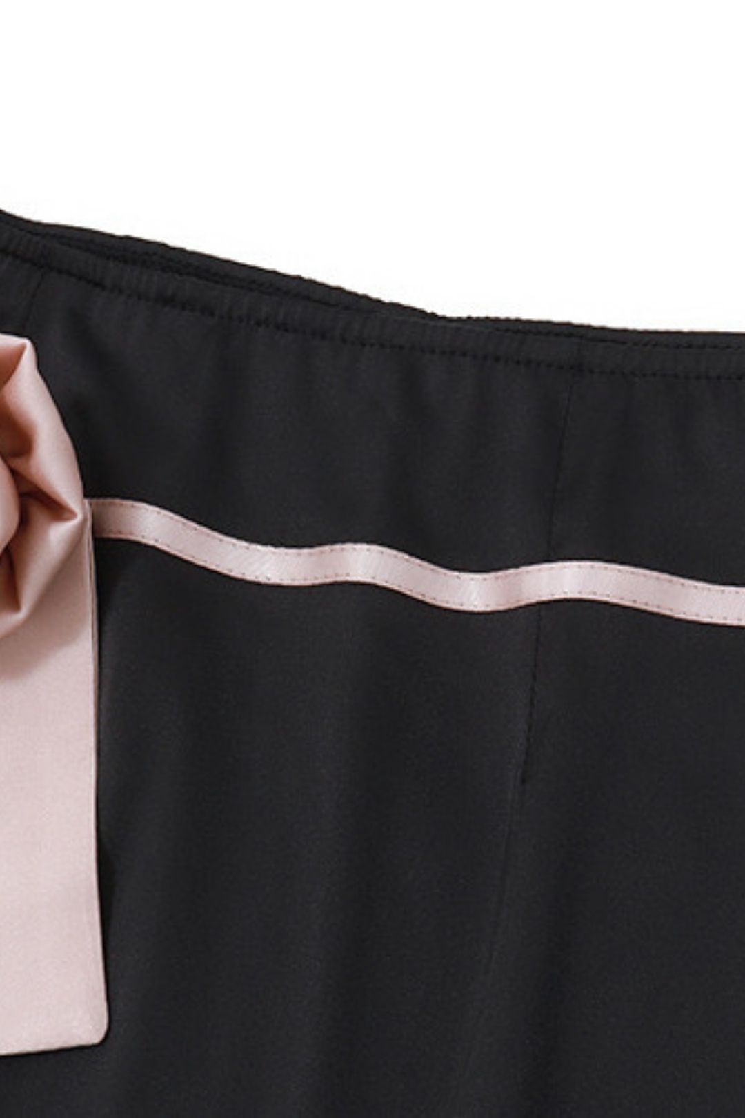 Sexy And Sweet Temperament Lace-up Vest Flower Skirt Suit