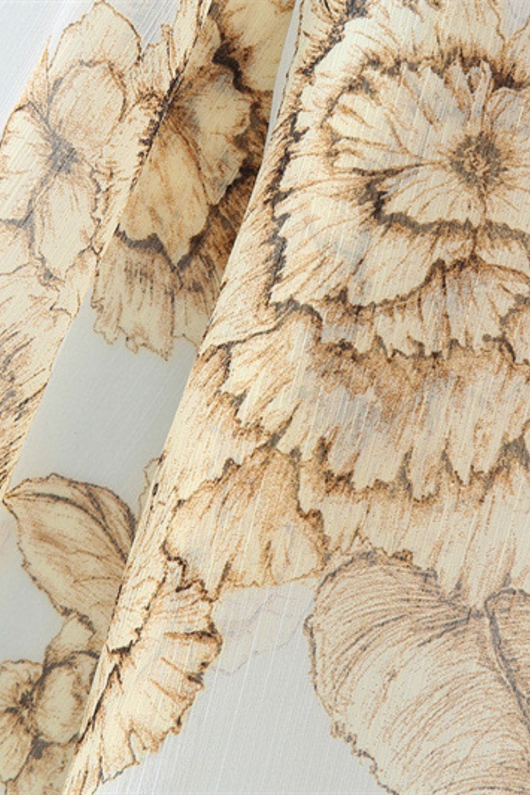 Print Shirt High Waist Midi Skirt Suit