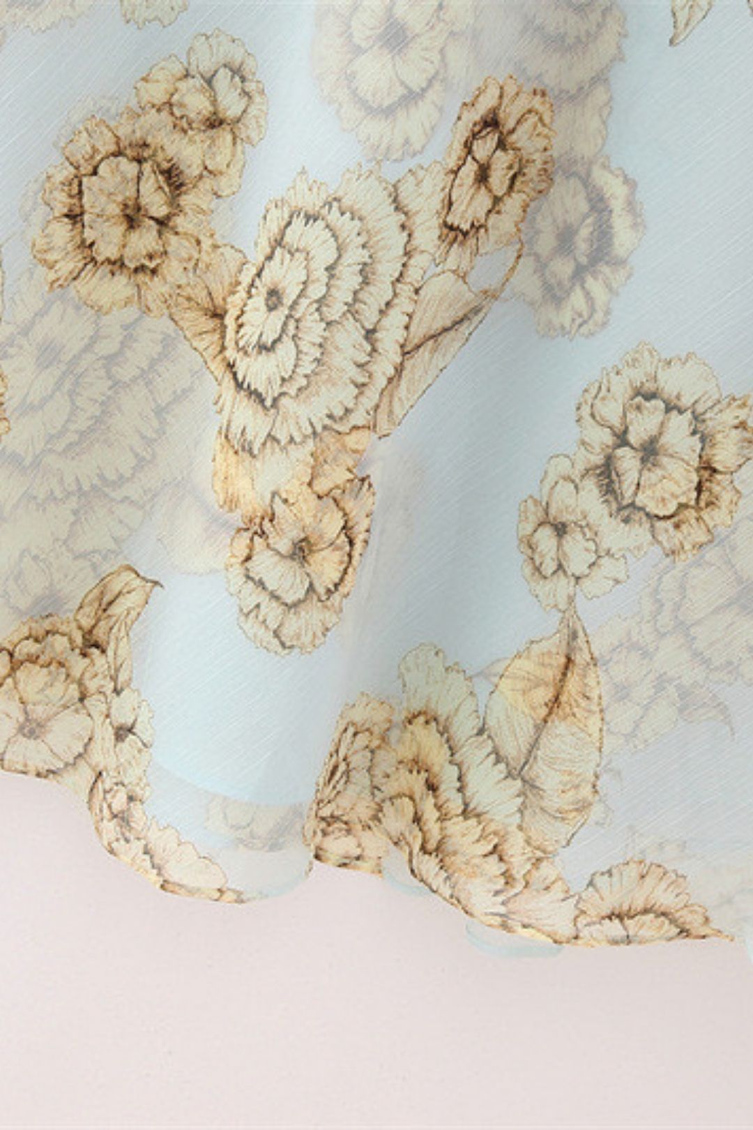 Print Shirt High Waist Midi Skirt Suit